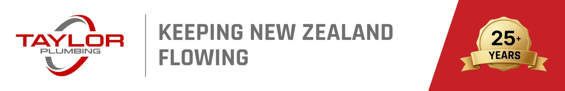 Taylor Plumbing Auckland banner